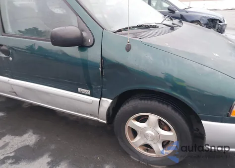 2000 Mercury Villager Sport из США, поврежденный, VIN 4M2XV12T0YDJ10400